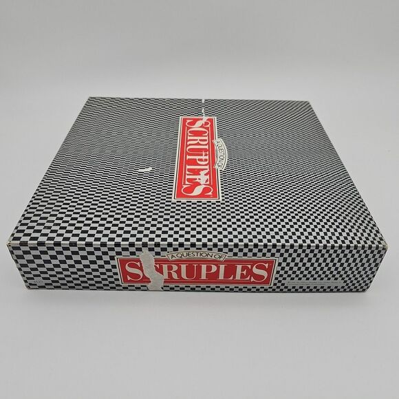 VTG A Question Of Scruples Card Game 4619 1986 Milton Bradley - Missing 1 Card - Picture 9 of 13